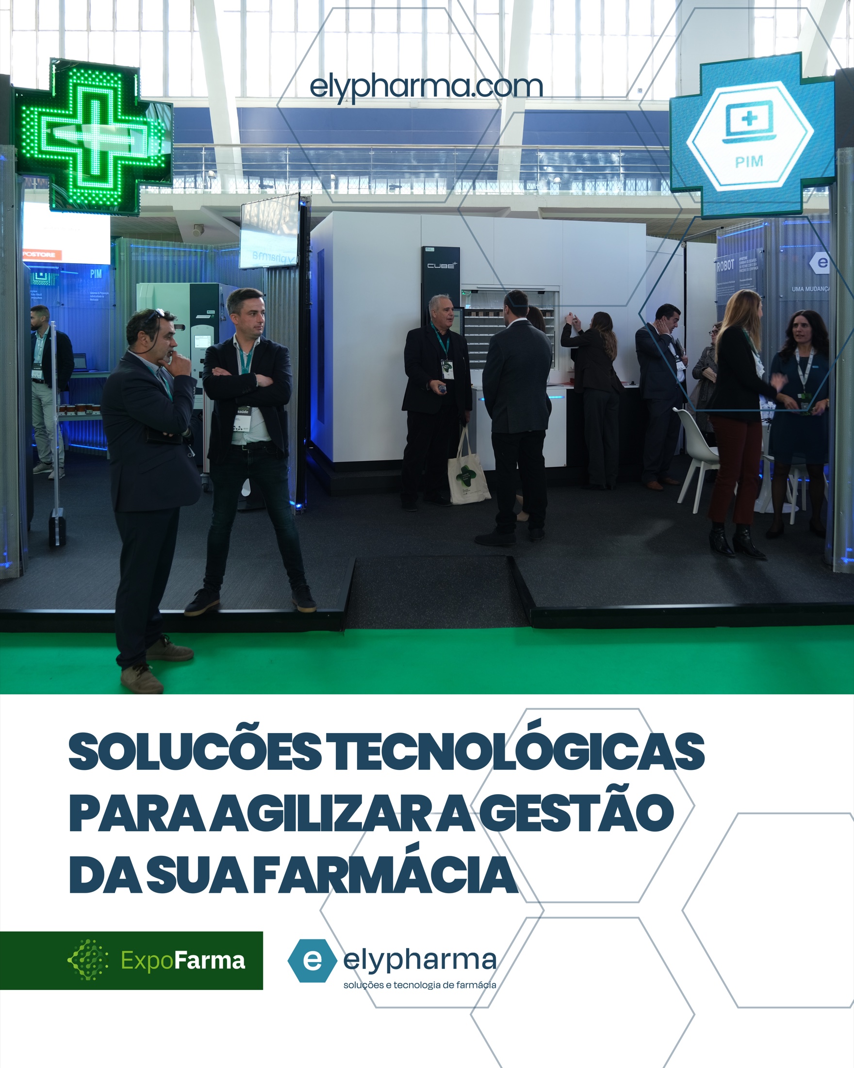 Soluções tecnológicas da Elypharma na Exporfarma 2023
