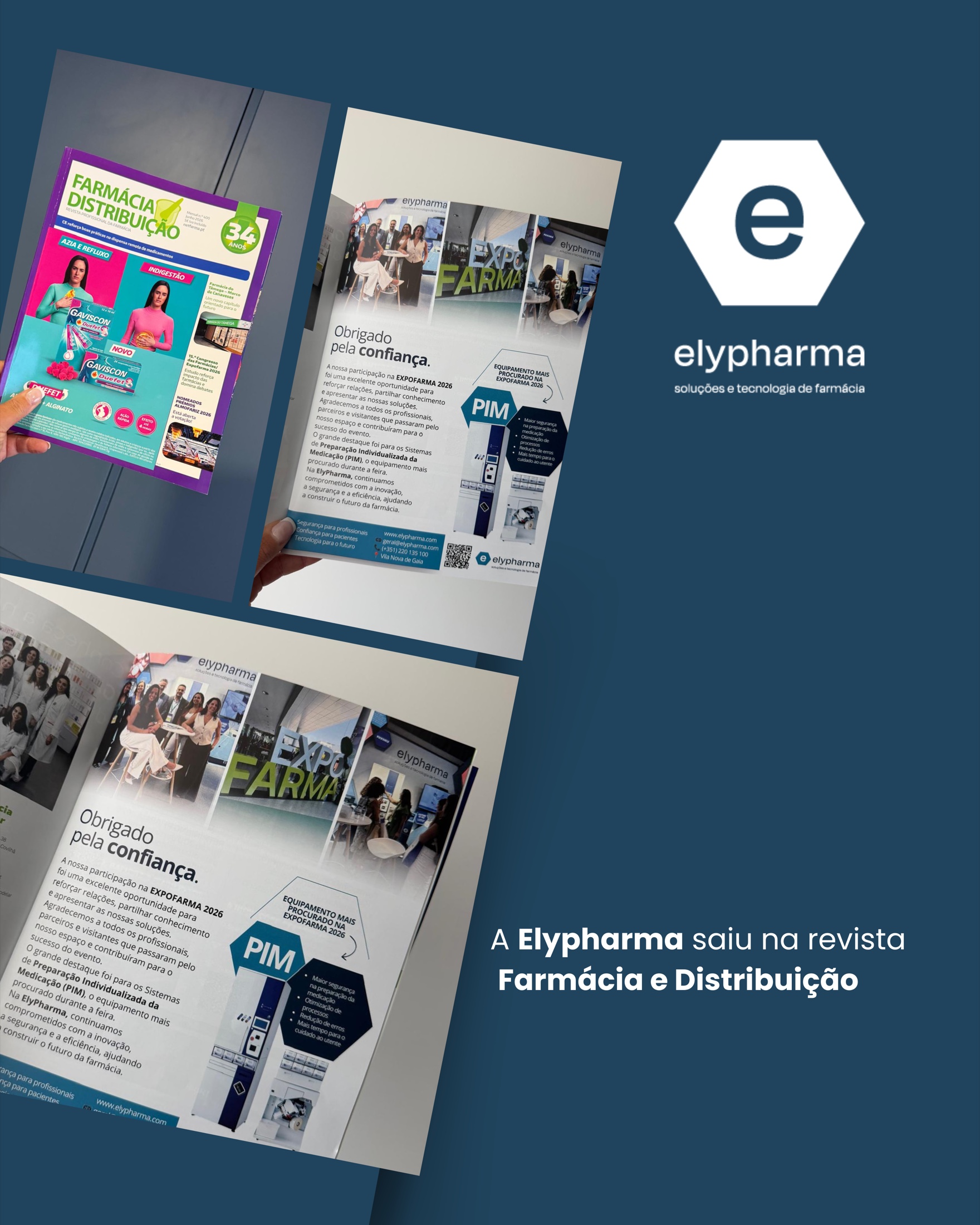 Elypharma na Revista Farmácia e Distribuição 2026